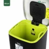 Open EKO Square Step Trash Bin Gator SS71