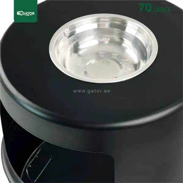 Open Heavy Duty Outdoor Ashtray Bin gator UAE RB22