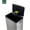 Open Large Touchless Trash Bin Gator UAE SS90