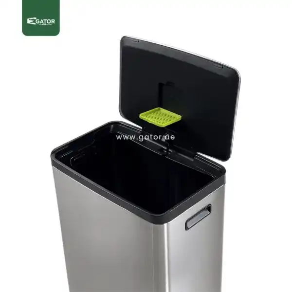 Open Large Touchless Trash Bin Gator UAE SS90