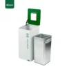 Open Outdoor Ashtray Recycle Bin Gator UAE RB23G