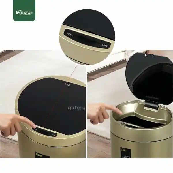 Open Sensor Trash Bin Gator SS43