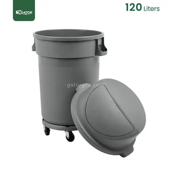 Open Wheeled Garbage Bin Gator GC55-120