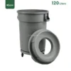 Open Wheeled Waste Container Gator UAE GC13-120