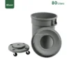 Open Wheeled Waste Container Gator UAE GC13-80