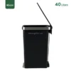 Open side view 40L Slim Step Bin Gator UAE EK02K