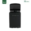 Open straight view Powder Coated Pedal Bin Gator SS26K-12