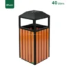 Outdoor Metal Ashtray Bin Gator RB09-40