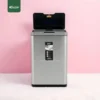 Pink background Touchless Sensor Bin Gator SS40