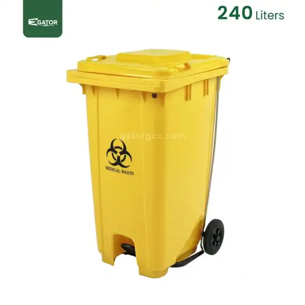 Plastic Garbage Bin Gator UAE GC50Y-240
