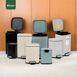EKO Steel Step Pedal Waste Bin