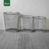 Silver Live Metal Mesh Waste Bin Gator UAE GB03S