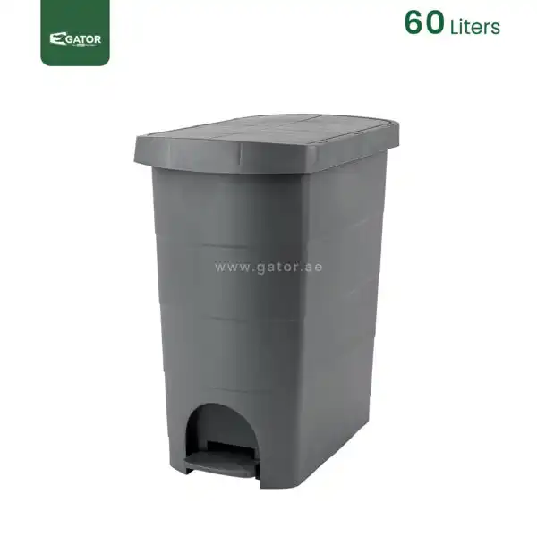 Slim Pedal Waste Bin Gator UAE GC09K-60