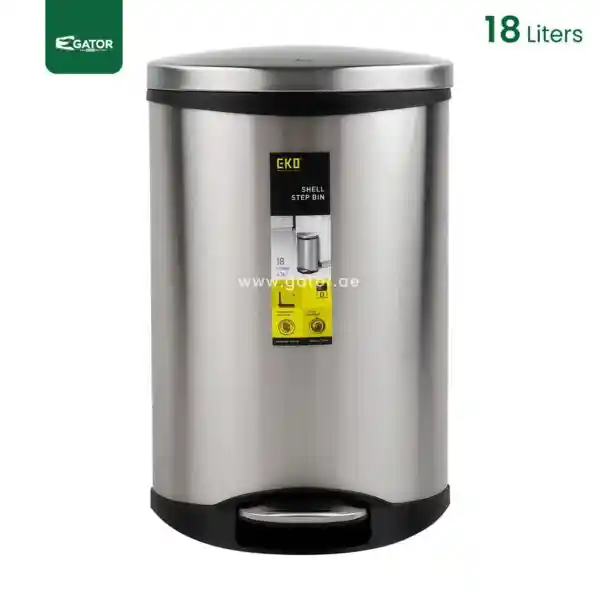 Stainless Steel Pedal Bin Gator UAE SS56-18