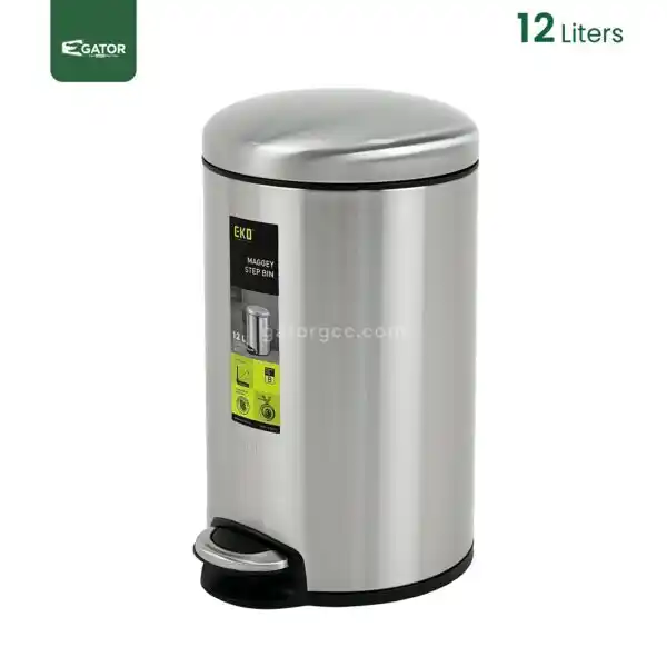 Stainless Steel Soft Close Bin Gator UAE SS98-12
