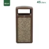 Stone Textured Waste Bin Gator UAE SS62