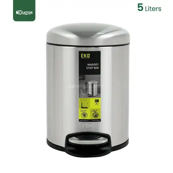 Straight Stainless Steel Soft Close Bin Gator UAE SS98-5