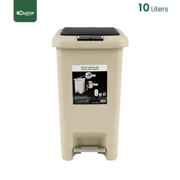 Straight Step Pedal Waste Bin Gator GC25-10