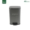 Straight view Rectangle Soft Close Step Bin Gator UAE SS91-45