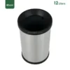 Top View Stainless Steel Open Top Bin Gator SS24-12