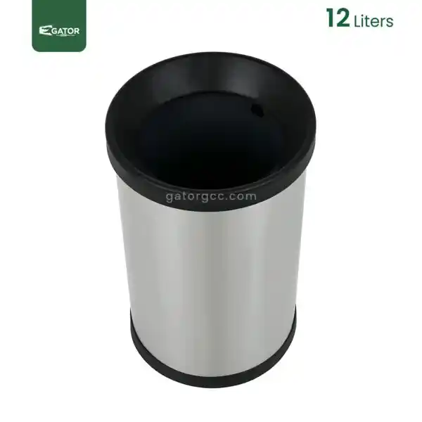 Top View Stainless Steel Open Top Bin Gator SS24-12