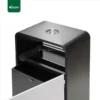 Top View Stainless Steel Trash Bin with Ashtray Gator UAE RB11