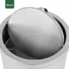 Top view Swing Lid Waste Bin Gator SS23