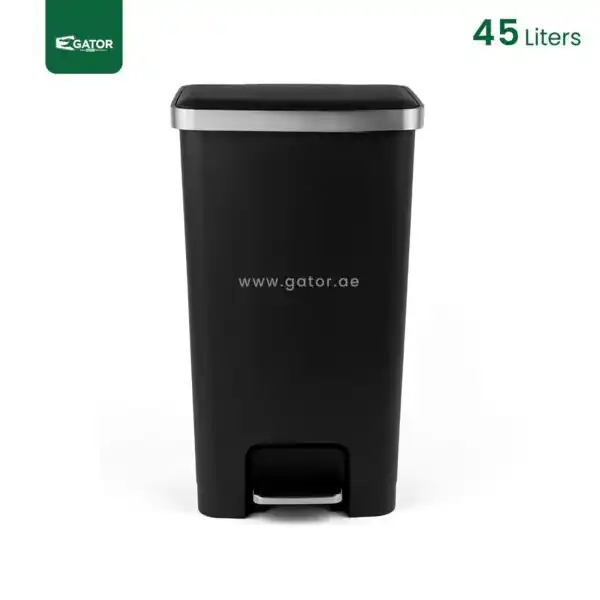 front Large Slim Step Bin Gator EK08K-45