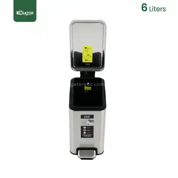 front side Hygienic Soft Close Bin Gator UAE SS95-6