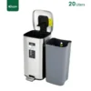 inside Square Soft Close Bin Gator SS68-20
