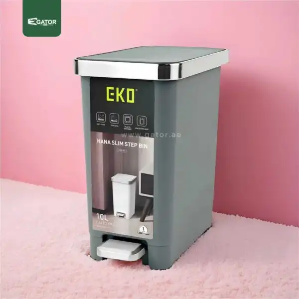 live 10L Slim Step Bin Gator UAE EK01
