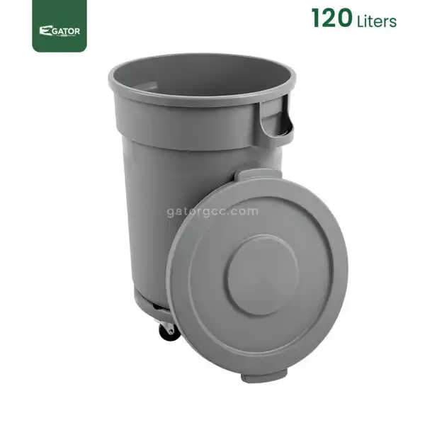 open Circular Garbage Bin Gator UAE GC63-120