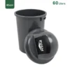 open Push Opening Waste Bin Gator GC12