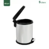 open Silent Close Pedal Bin Gator SS07-5