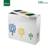 open Stainless Steel 3 Compartment Recycle Bin Gator RB24