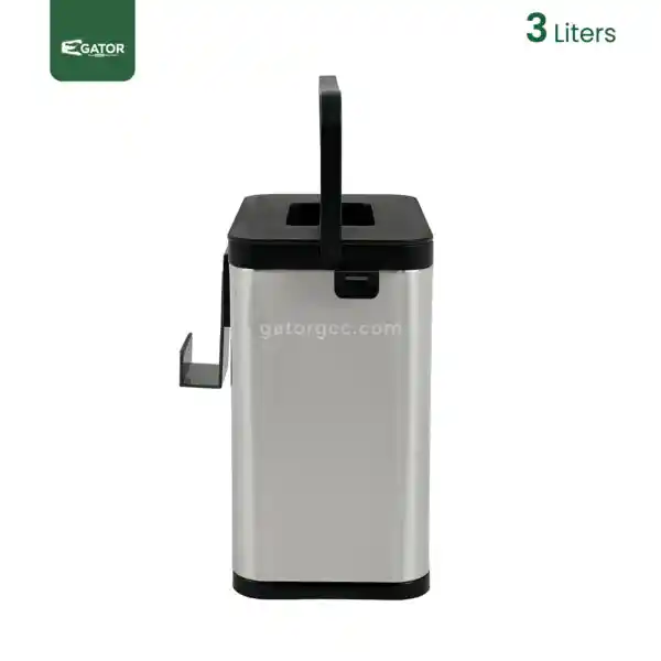 side view Kitchen Food Waste Caddy Gator EK06-3