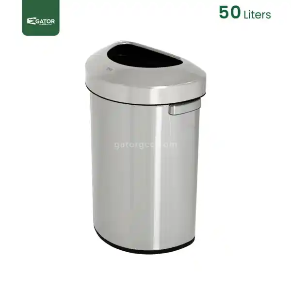 side view Open Top Bin 50L Gator UAE SS83-50