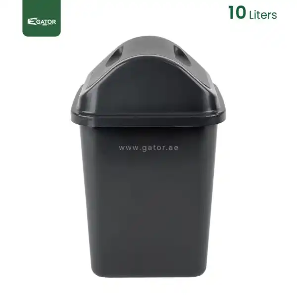 side view Swing Lid Waste Bin Gator UAE GC42
