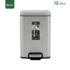 straight Fingerprint Resistant Waste Bin Gator UAE SS94-12