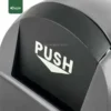 top view Push Opening Waste Bin Gator GC12