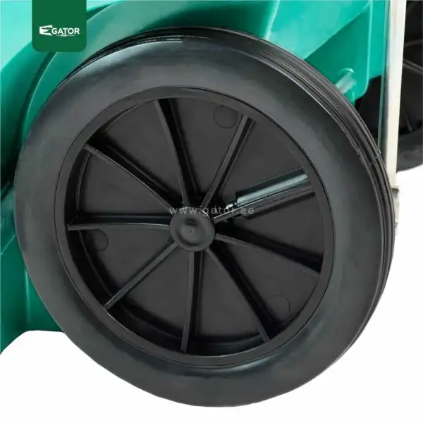 wheel Wheeled Plastic Waste Bin Gator UAE GC01