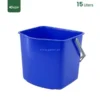 15 Litres Round Plastic Bucket Supplier Gator MB08B