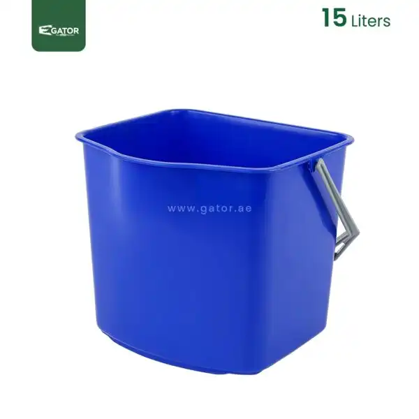 15 Litres Round Plastic Bucket Supplier Gator MB08B