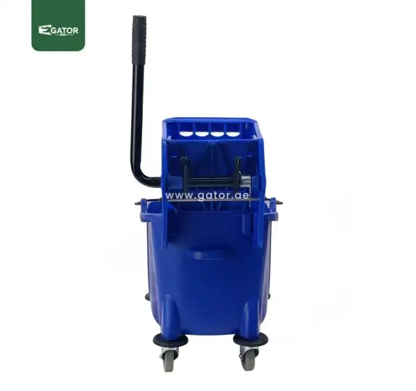 Blue Side view Mop Wringer Mini 32 Ltr Gator BT03B
