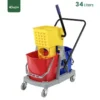 Cleaning Double Bucket Mop Trolley Gator UAE BT05