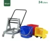 Cleaning Double Bucket Mop Trolley Gator UAE separated BT05