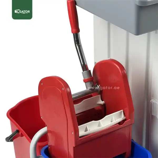 Cleaning Trolley With Wringer closer Gator ST28