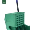 Closer view green Mop Wringer Mini 32 Ltr Gator BT03G
