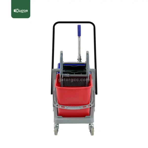 Double Bucket Cleaning Mop Trolley 2 Gator BT11