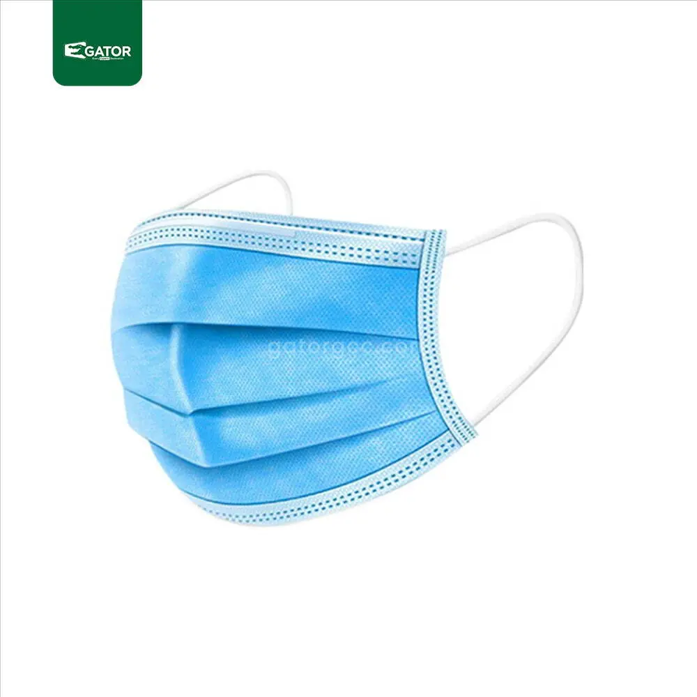 Face Mask 3 ply Blue Color
